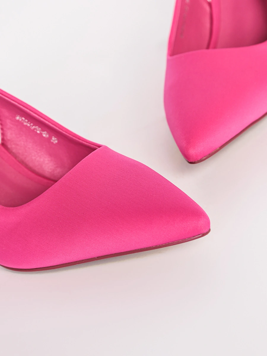 Туфли-слингбэки розового цвета